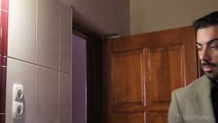 A Woman And Her Husband, Celeste And Sam Are Being Shown Around A House By A Realtor
