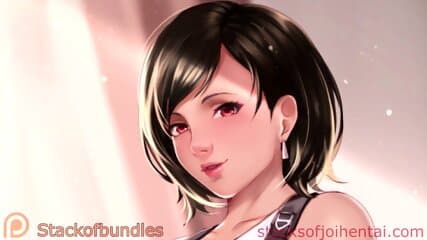 Anal pleasure with Tifa (wholesome) \Voiced Anal JOI Futa hentai/